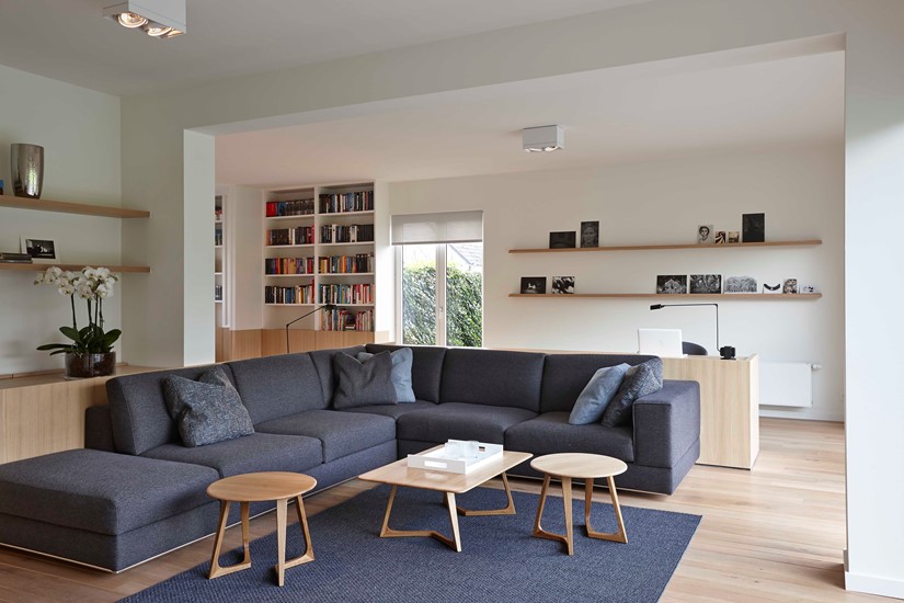 Verbouwing – vrijstaande woning Bureau en zithoek Impressie 2