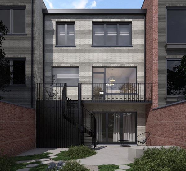 Verbouwing - rijwoning met flexibiliteit wonen / werken Impressie 1