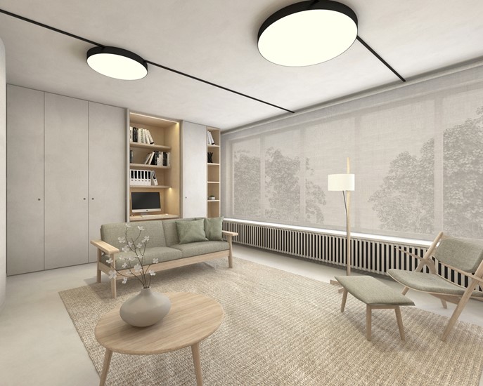 Verbouwing - rijwoning met flexibiliteit wonen / werken Impressie 2